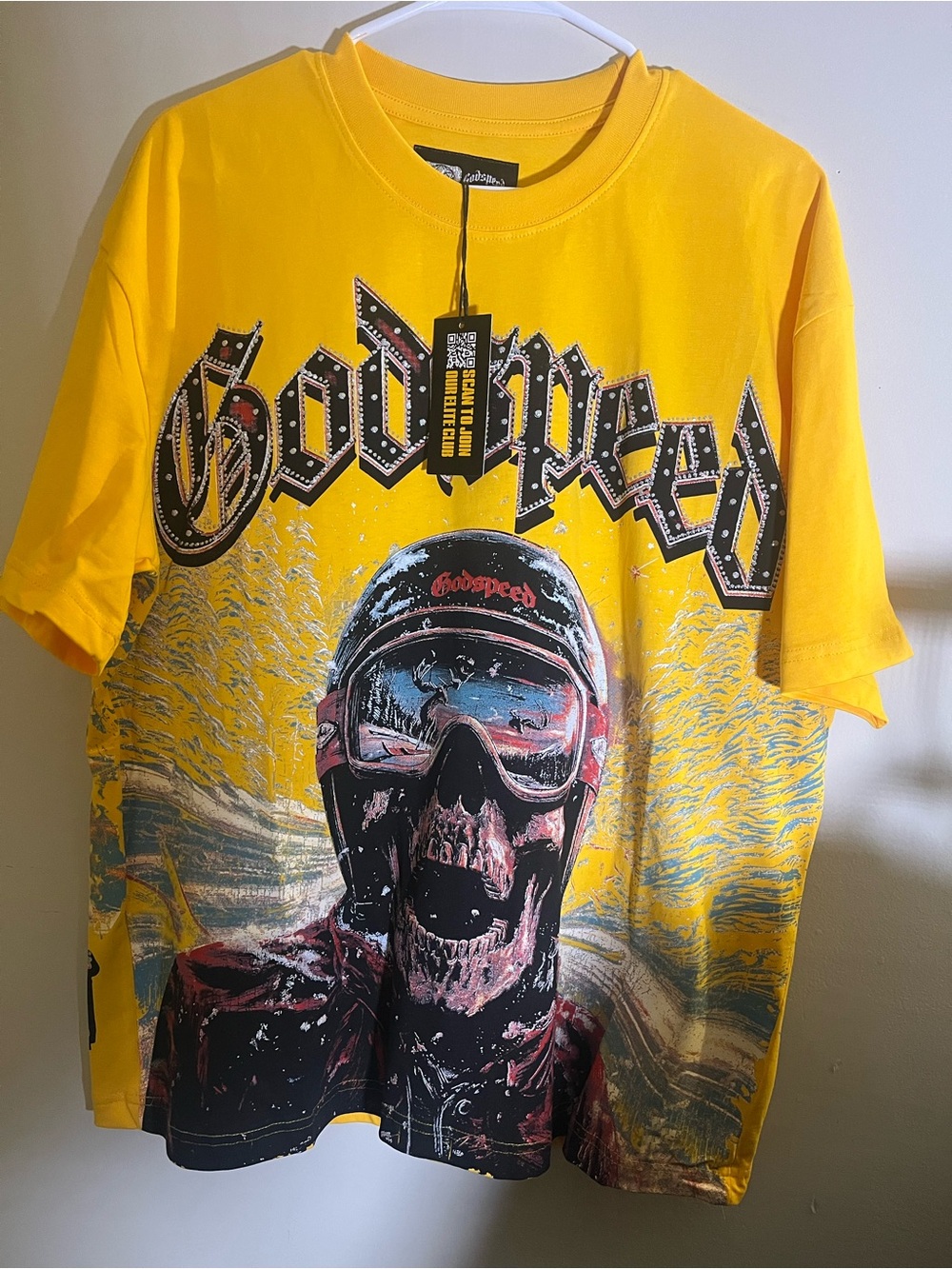 Godspeed Yellow Graphic Short-Sleeve Tee for Men